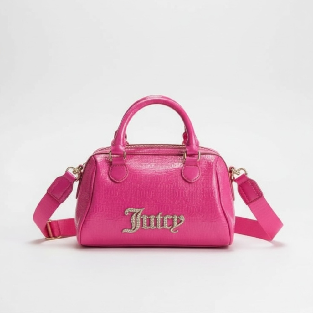 Juicy Couture Mini Fuchsia Satchel